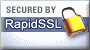 RapidSSL is a 128 bit single root SSL certificate.