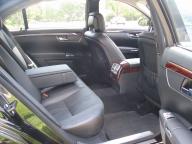 3 passenger Mercedes Benz s550 Sedan 2010 interior of limo
