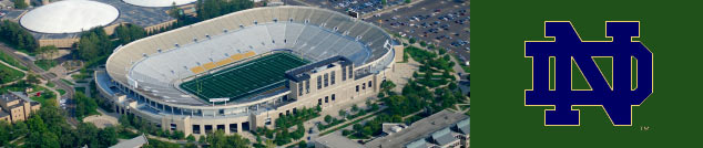 Limousine service to Notre Damme in South Bend,  Indiana for Football games