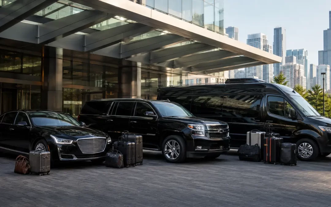 Chicago sedan SUV and executive van luggage comparison