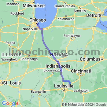 Limousine service to Chicago Loop