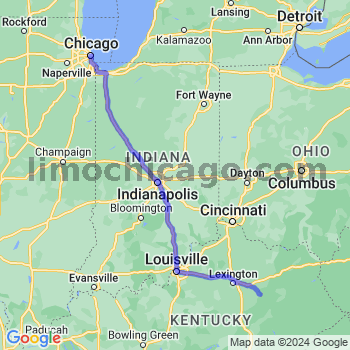Limousine service to Chicago Loop