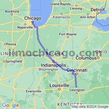 Limousine service to Chicago Loop