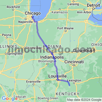 Limousine service to Chicago Loop