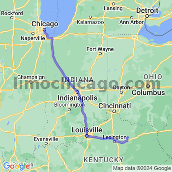 Limousine service to Chicago Loop