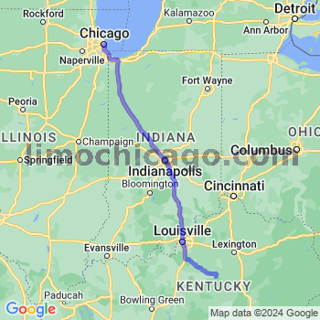 Limousine service to Chicago Loop