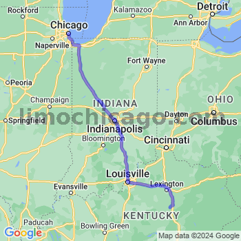 Limousine service to Chicago Loop
