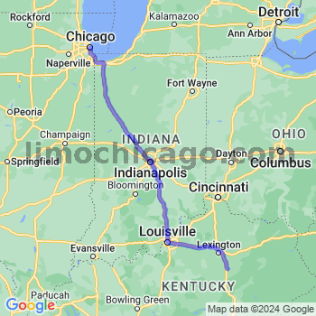 Limousine service to Chicago Loop