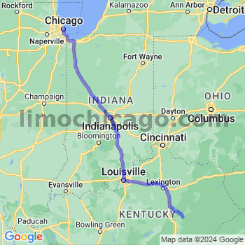 Limousine service to Chicago Loop