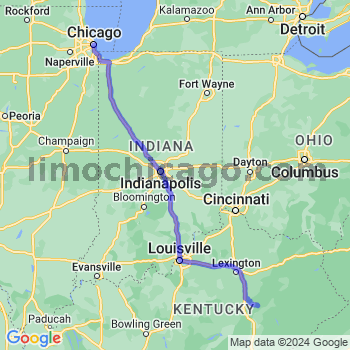 Limousine service to Chicago Loop