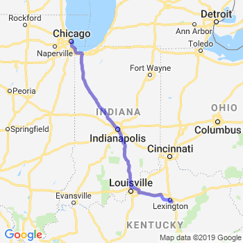 Travel from Lexington to Chicago Loop Limousine service to Chicago Loop