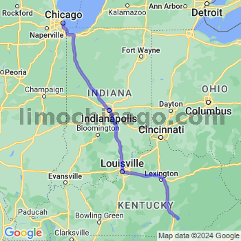 Limousine service to Chicago Loop