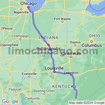 Limousine service to Chicago Loop