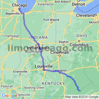 Limousine service to Chicago Loop