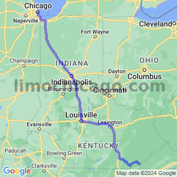 Limousine service to Chicago Loop
