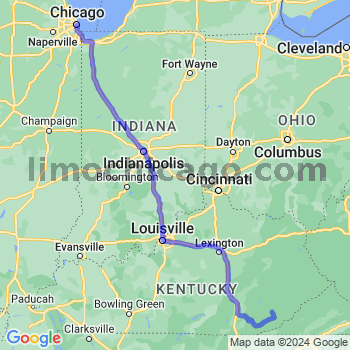 Limousine service to Chicago Loop