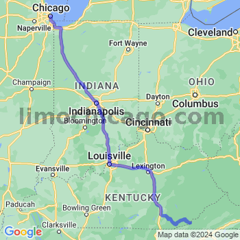 Limousine service to Chicago Loop