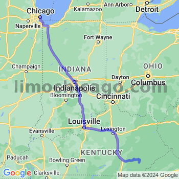 Limousine service to Chicago Loop