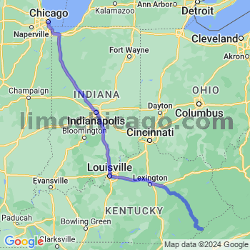 Limousine service to Chicago Loop