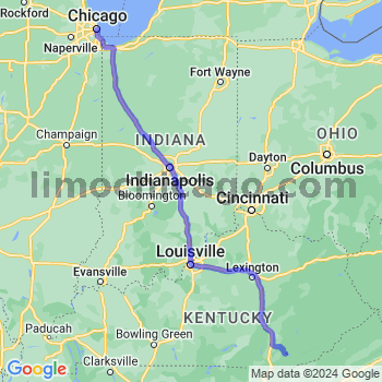 Limousine service to Chicago Loop