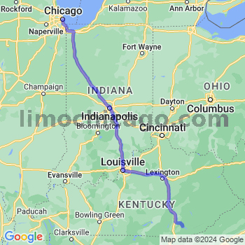 Limousine service to Chicago Loop