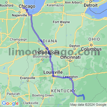 Limousine service to O'Hare airport (ORD)