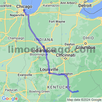 Limousine service to Chicago Loop