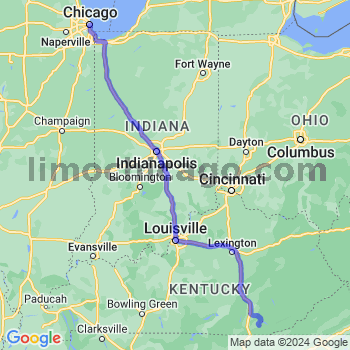 Limousine service to Chicago Loop