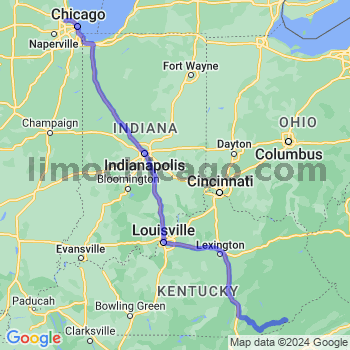 Limousine service to O'Hare airport (ORD)