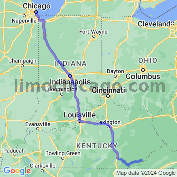 Limousine service to Chicago Loop
