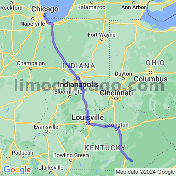 Limousine service to Chicago Loop