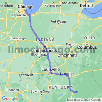 Limousine service to Chicago Loop