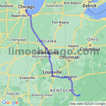 Limousine service to Chicago Loop