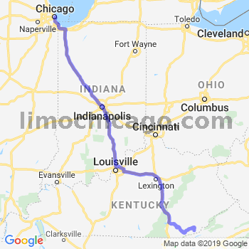 Limousine service to Chicago Loop