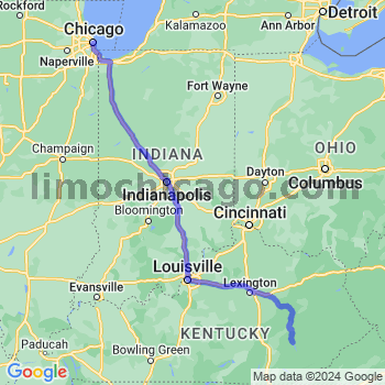 Limousine service to Chicago Loop