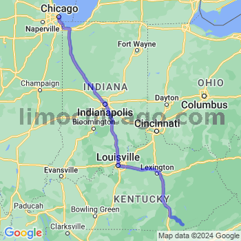 Limousine service to Chicago Loop