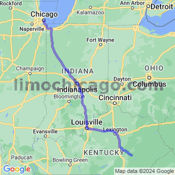 Limousine service to Chicago Loop