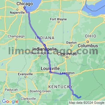 Limousine service to Chicago Loop