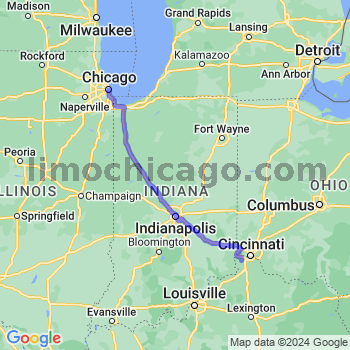 Limousine service to Chicago Loop