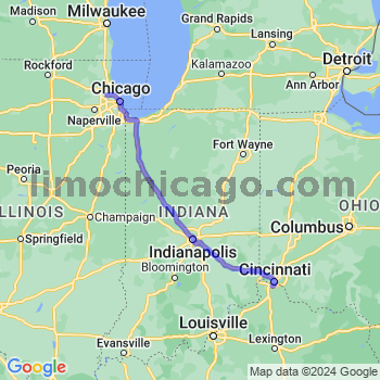Limousine service to O'Hare airport (ORD)