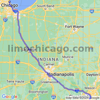Limousine service to Chicago Loop