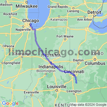 Limousine service to Chicago Loop