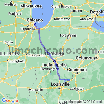Limousine service to Chicago Loop