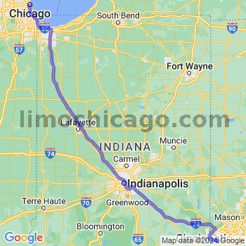 Limousine service to Chicago Loop