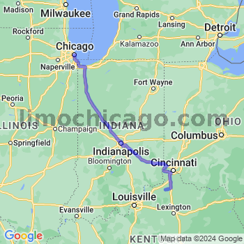 Limousine service to Chicago Loop