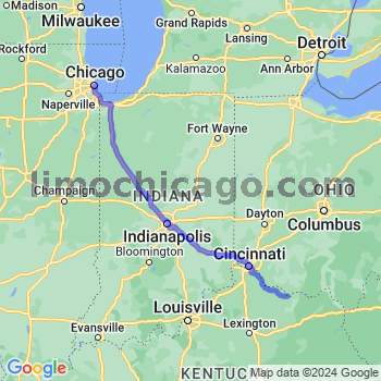 Limousine service to Chicago Loop