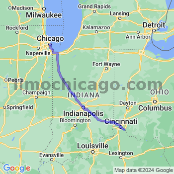 Limousine service to Chicago Loop