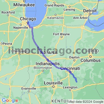 Limousine service to Chicago Loop