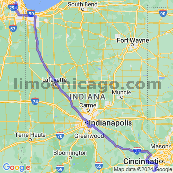 Limousine service to Midway airport (MDW)