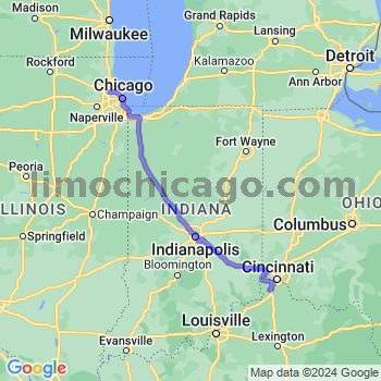 Limousine service to O'Hare airport (ORD)